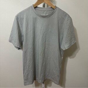 NEW Everlane Men Cotton T-Shirt Gray Medium Sustainable
